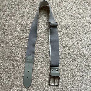 Gray Baseball/Softball Belt
